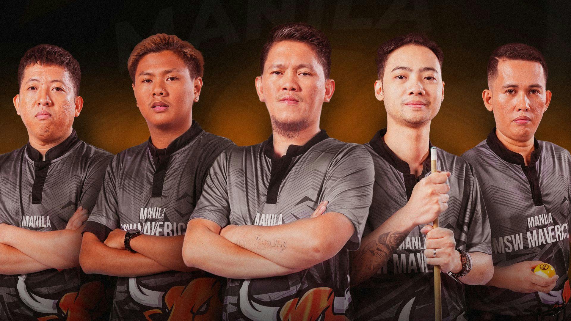 SBA: Manila MSW Mavericks dominate Quezon City Dragons in billiards showdown